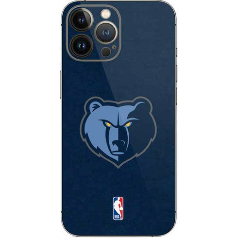 NBA Memphis Grizzlies Distressed iPhone 13 Pro Max Skin